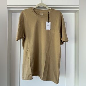colorful standard classic organic tee in desert khaki. BNWT